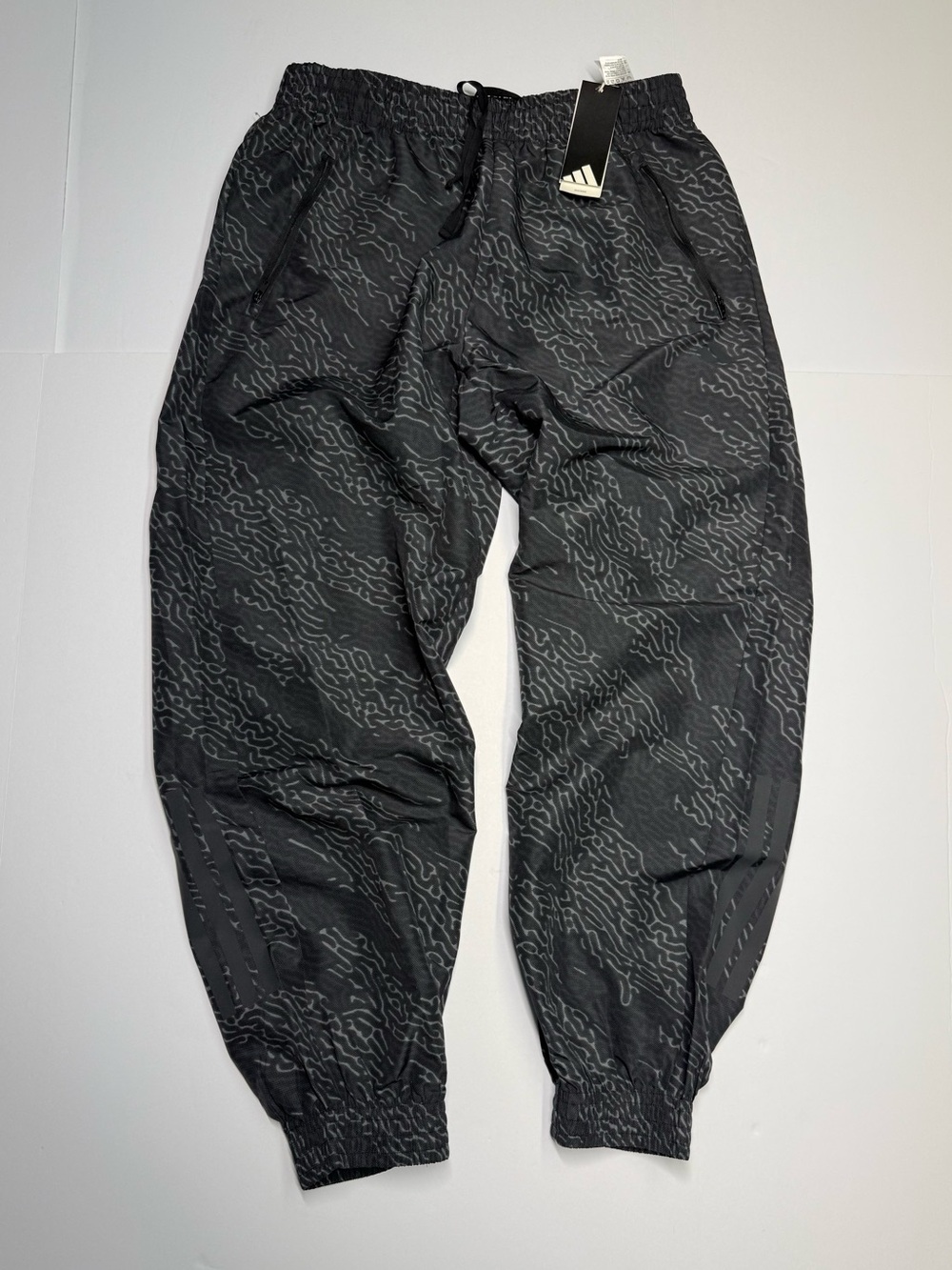 adidas Power AOP Pant Training Pants Mens Size L KA1202 Wonder Alumina NWT